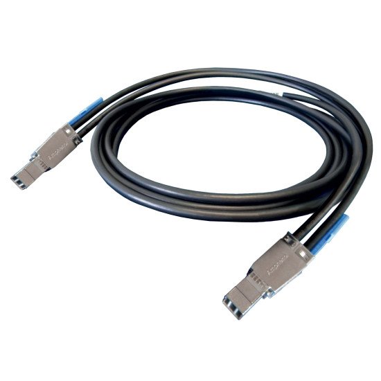 Microsemi ADAPTEC E-HDMSAS-E-MSAS-2M 6 Gbit/s Noir