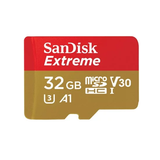 Sandisk Extreme mémoire flash 32 Go MicroSDHC Classe 10 UHS-I Sandisk Extreme mémoire flash 32 Go MicroSDHC Classe 10 UHS-I