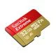 Sandisk Extreme mémoire flash 32 Go MicroSDHC Classe 10 UHS-I Sandisk Extreme mémoire flash 32 Go MicroSDHC Classe 10 UHS-I