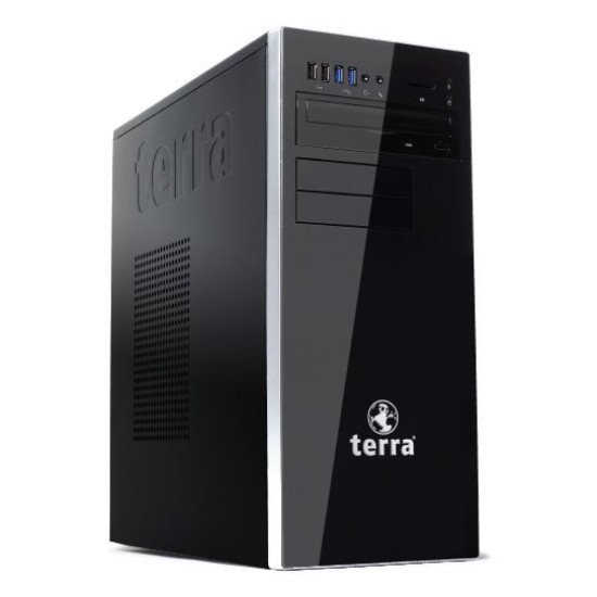 TERRA EU1000118 PC/poste de travail Intel® Core™ i5 i5-14400 16 Go DDR5-SDRAM 1 To SSD Windows 11 Home Midi Tower Station de travail Noir