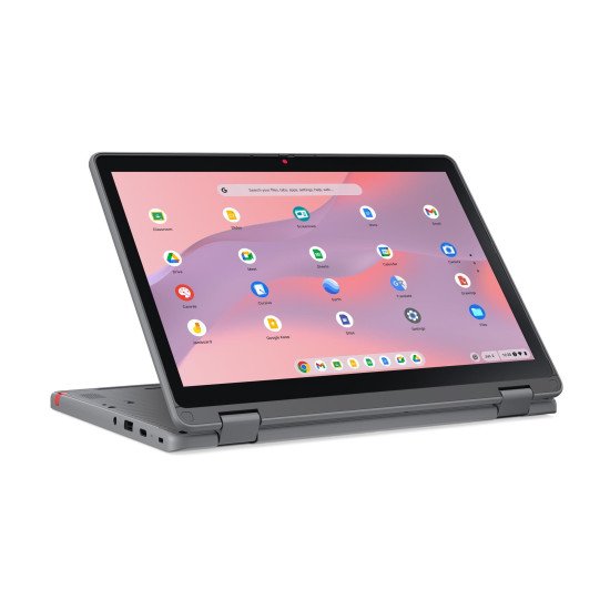 Lenovo Chrome 500e 2in1 G5 M89 MediaTek Kompanio 540 Chromebook 31 cm (12.2") Écran tactile WUXGA 8 Go LPDDR5x-SDRAM 64 Go UFS Wi-Fi 6E (802.11ax) ChromeOS Anglais Gris