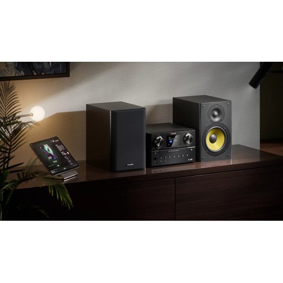 Philips TAM8905M2/10 ensemble audio pour la maison Système micro audio domestique 100 W Noir