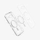 Spigen Ultra Hybrid Metal Ring (MagFit) coque de protection pour téléphones portables 16 cm (6.3") Housse Transparent, Blanc Spigen Ultra Hybrid Metal Ring (MagFit) coque de protection pour téléphones portables 16 cm (6.3") Housse Transparent, Blanc