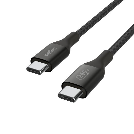 Belkin CAB015bt2MBK câble USB 2 m USB 2.0 USB C Noir