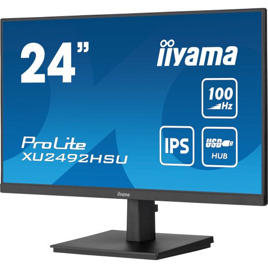 iiyama ProLite écran PC 60,5 cm (23.8") 1920 x 1080 pixels Full HD LED Noir