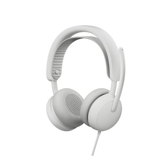 Logitech Zone Wired 2 Casque Avec fil Arceau Appels/Musique USB Type-C / USB Type-A Blanc