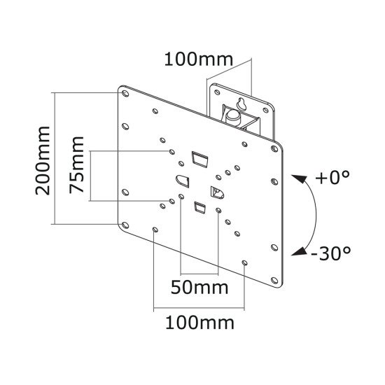 Newstar FPMA-W115 support mural tv Newstar FPMA-W115 support mural tv