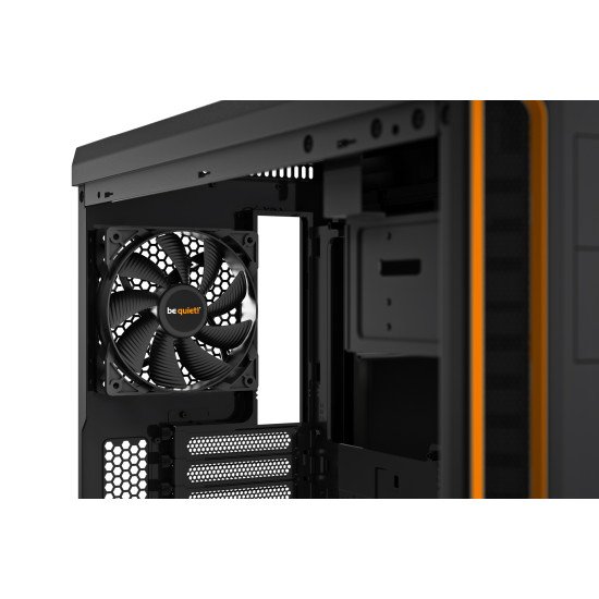 be quiet! Pure Base 600 Boitier PC Noir, Orange