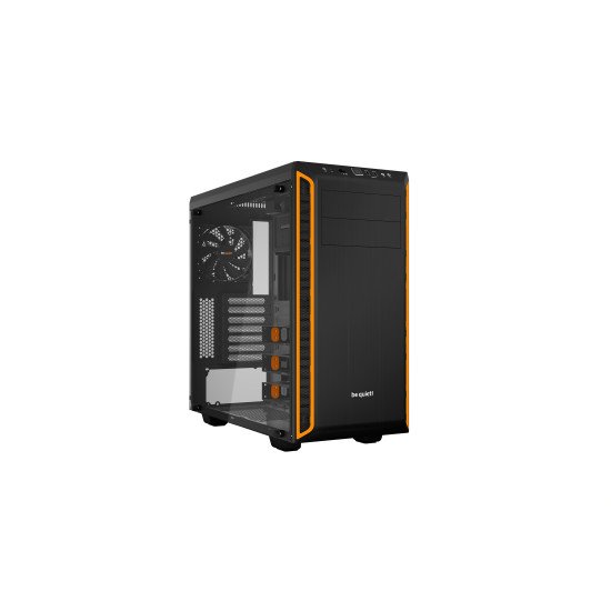 be quiet! Pure Base 600 Boitier PC Noir, Orange