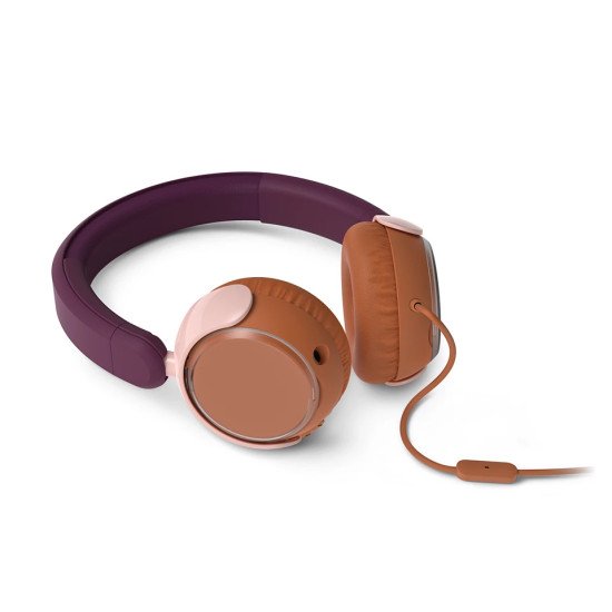 Philips 2000 series TAK2000MP/00 casque Casques Avec fil Arceau Appels/Musique USB Type-C Orange, Violet, Rose