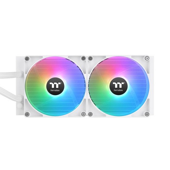 Thermaltake CL-W377-PL14SW-A système de refroidissement d'ordinateur Boitier PC Refroidisseur de liquide tout-en-un 14 cm Blanc Thermaltake CL-W377-PL14SW-A système de refroidissement d'ordinateur Boitier PC Refroidisseur de liquide tout-en-un 14 cm Blanc
