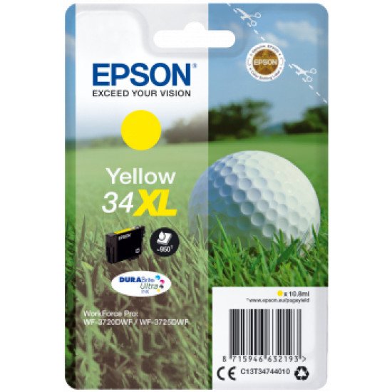 Epson 34XL Cartouche encre Jaune