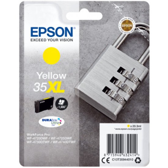 Epson 35XL Cartouche encre Jaune