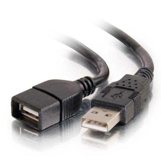C2G CÂBLE D'EXTENSION USB 2.0 A DE 2 M - NOIR