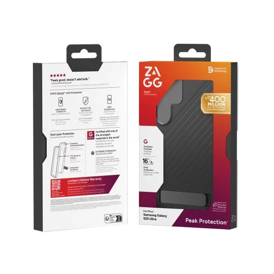 ZAGG Denali KS coque de protection pour téléphones portables 17,5 cm (6.9") Housse Noir ZAGG Denali KS coque de protection pour téléphones portables 17,5 cm (6.9") Housse Noir