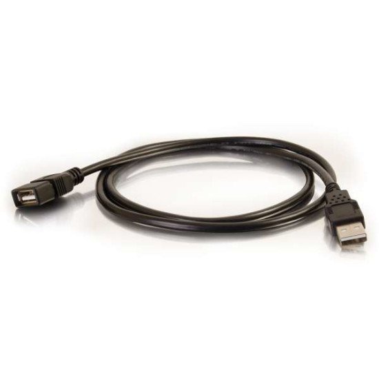 C2G CÂBLE D'EXTENSION USB 2.0 A DE 1 M - NOIR