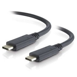 C2G Câble USB-C 3.1 (USB 3.1 2e gén.) USB-C mâle vers mâle de 1 m C2G Câble USB-C 3.1 (USB 3.1 2e gén.) USB-C mâle vers mâle de 1 m