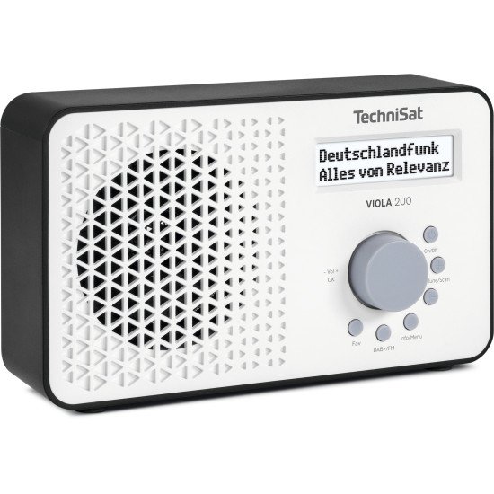 TechniSat 0000/2936 Radio portable Numérique Blanc TechniSat 0000/2936 Radio portable Numérique Blanc