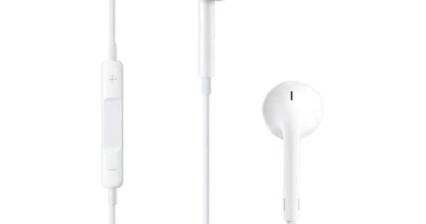 APPLE Ecouteurs EarPods avec connecteur Lightning - Blanc pas cher 
