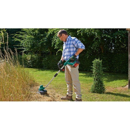 Bosch Advanced GrassCut 36 30 cm Batterie Noir, Vert, Argent