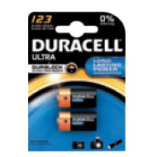 Duracell Ultra 123 BG2 Batterie à usage unique CR123A Lithium