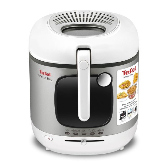 Tefal FR4800 Unique Autonome 2100 W Friteuse Acier inoxydable, Blanc