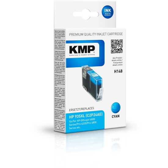 KMP H148 cartouche d'encre Rendement élevé (XL) Cyan