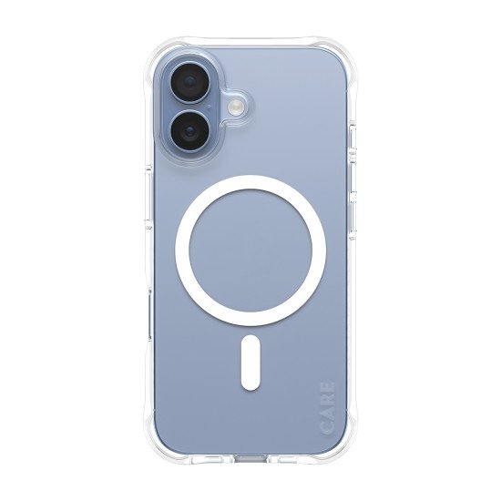 PanzerGlass CARE by ® Fashionable Case Samba Transparent w. White MagSafe iPhone 17 coque de protection pour téléphones portables Housse PanzerGlass CARE by ® Fashionable Case Samba Transparent w. White MagSafe iPhone 17 coque de protection pour téléphones portables Housse