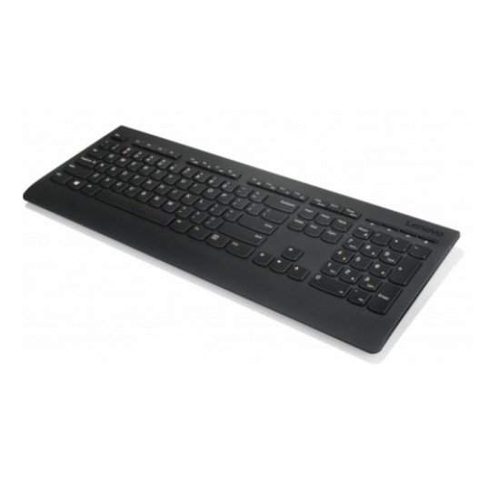 Lenovo Professional clavier RF sans fil Belge, Anglais britannique Filaire Noir