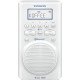 Sangean Aquatic 205 Horloge Blanc Sangean Aquatic 205 Horloge Blanc