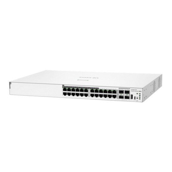 HPE Networking Instant On Switch 24p Gigabit 16p CL4 PoE 4p SFP 195W 1840