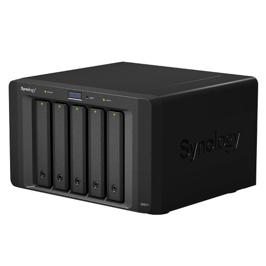 Synology DX517 boîtier de disques Bureau Noir