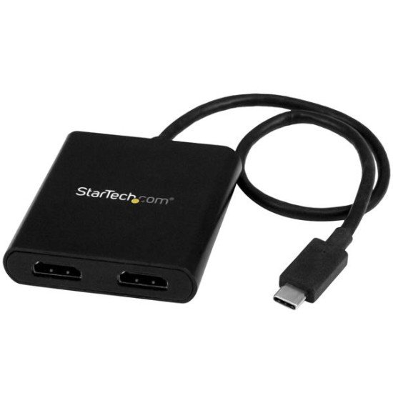 StarTech.com Splitter multi-écrans USB-C vers 2x HDMI - Hub MST à 2 ports