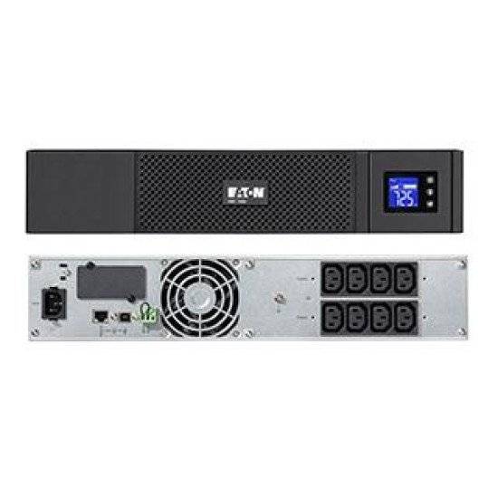 Eaton 5SC 1500I RACK2U Interactivité de ligne 1,5 kVA 1050 W 8 sortie(s) CA