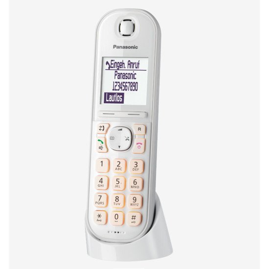 Panasonic KX-TGQ200 téléphone fixe Noir 4 lignes LCD