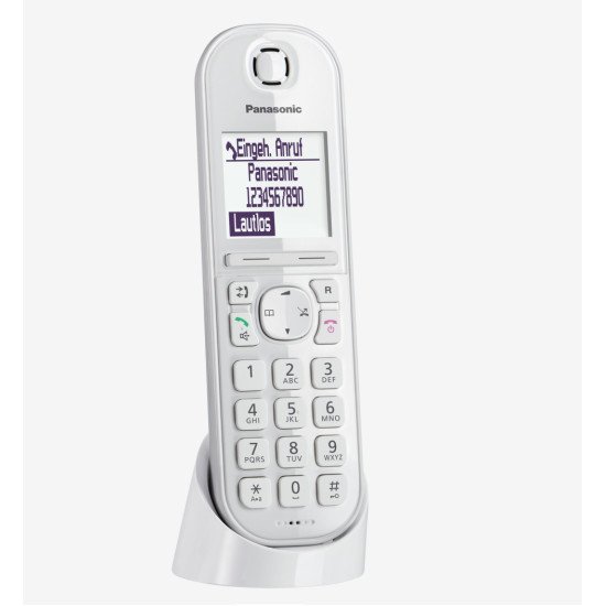 Panasonic KX-TGQ200 téléphone fixe Noir 4 lignes LCD