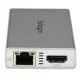 StarTech.com Adaptateur multiport USB-C pour ordinateur portable HDMI 4K - GbE - USB 3.0 StarTech.com Adaptateur multiport USB-C pour ordinateur portable HDMI 4K - GbE - USB 3.0