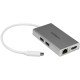 StarTech.com Adaptateur multiport USB-C pour ordinateur portable HDMI 4K - GbE - USB 3.0