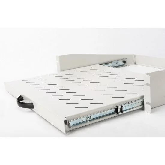 Digitus Étagère amovible pour montage fixe sur les rails profilés avant de 483 mm (19 po) Digitus Étagère amovible pour montage fixe sur les rails profilés avant de 483 mm (19 po)