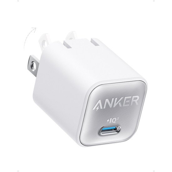 Anker 511 Nano 3 Universel Blanc Secteur Charge rapide Intérieure