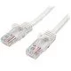 StarTech.com Câble réseau Cat5e sans crochet de 10 m - Blanc StarTech.com Câble réseau Cat5e sans crochet de 10 m - Blanc