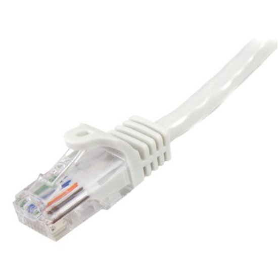 StarTech.com Câble réseau Cat5e sans crochet de 10 m - Blanc