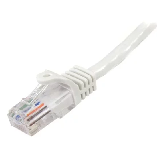 StarTech.com Câble réseau Cat5e sans crochet de 10 m - Blanc StarTech.com Câble réseau Cat5e sans crochet de 10 m - Blanc