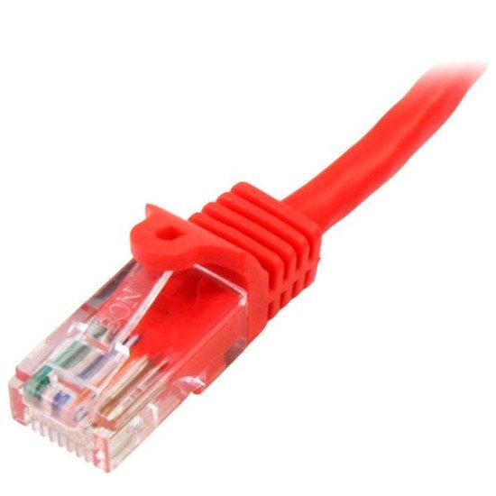 StarTech.com Câble réseau Cat5e sans crochet de 7 m - Rouge