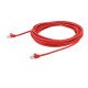StarTech.com Câble réseau Cat5e sans crochet de 7 m - Rouge