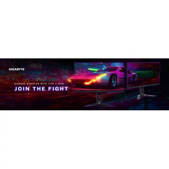 GIGABYTE M27UA 27" Moniteur de jeu UHD - 3840 x 2160, 160Hz, 1ms, 400 cd/m², FreeSync Premium, HDR prêt, HDMI 2.1, DisplayPort 1.4 GIGABYTE M27UA 27" Moniteur de jeu UHD - 3840 x 2160, 160Hz, 1ms, 400 cd/m², FreeSync Premium, HDR prêt, HDMI 2.1, DisplayPort 1.4