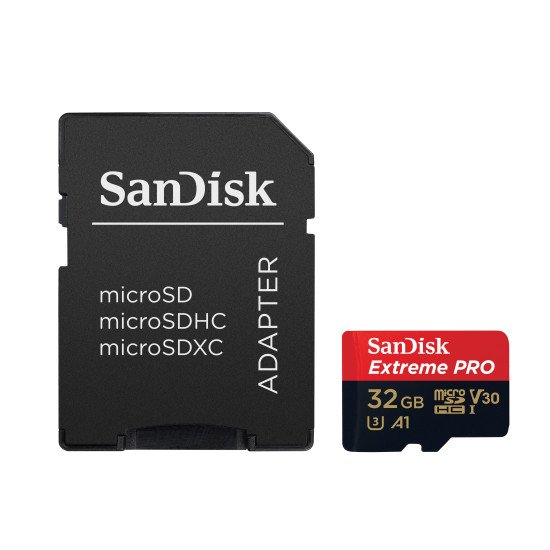 Sandisk Extreme Pro mémoire flash 32 Go MicroSDHC Classe 10 UHS-I