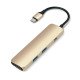 Satechi ST-CMAG station d'accueil USB 3.2 Gen 1 (3.1 Gen 1) Type-C Or