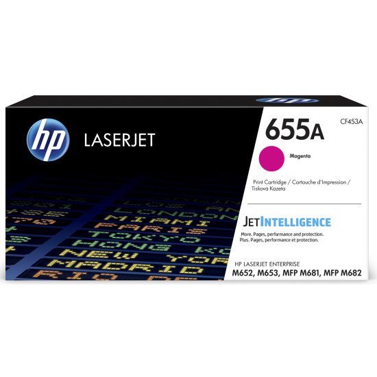 HP 655A Toner Original Magenta 1 pièce(s)