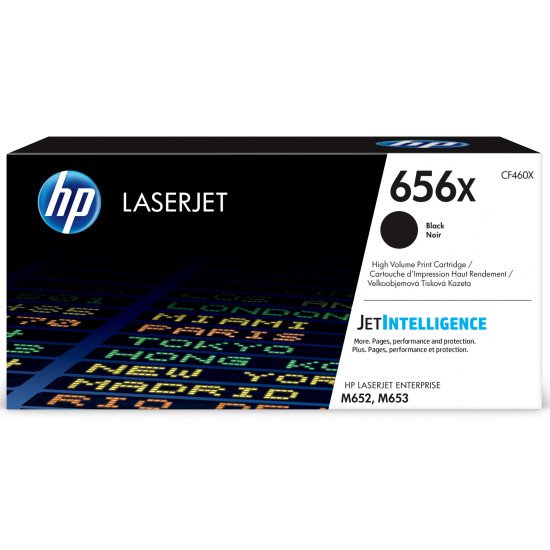 HP 656X Toner Original Noir 1 pièce(s)